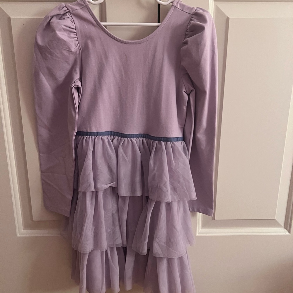 Lavender Layered Ruffle Dress by Janie & Jack NWT